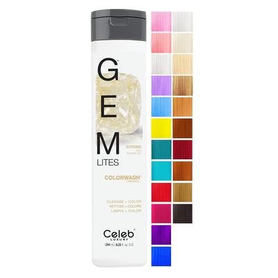 Celeb Luxury Citrine Pale Glo Original Colorwash Cleanse Color 244ml