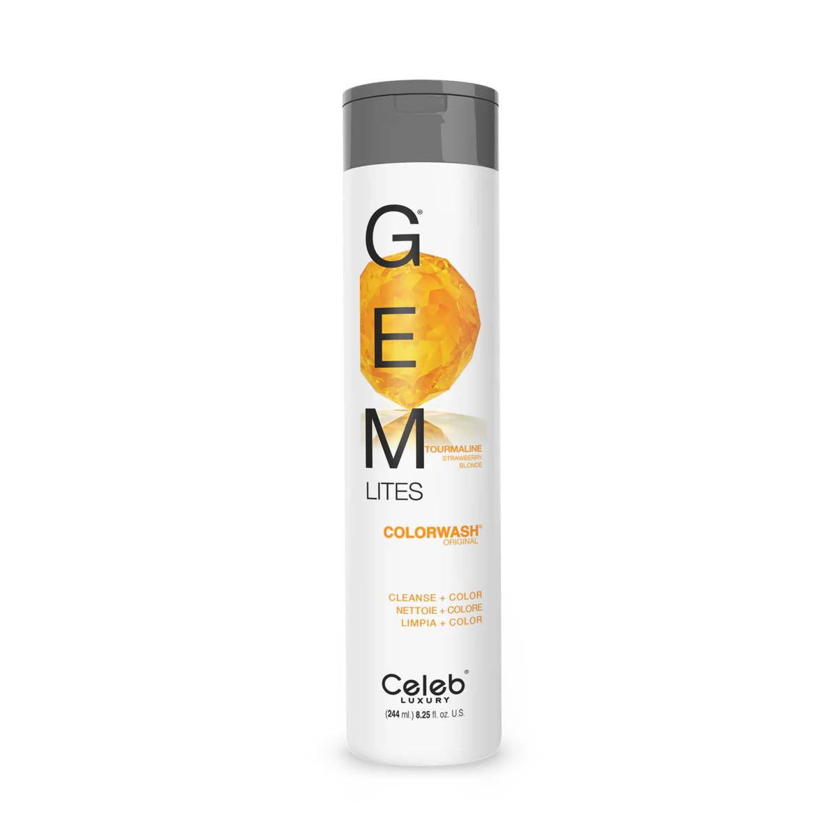 Celeb Luxury Tourmaline Strawberry Blonde Original Colorwash Cleanse Color 244ml