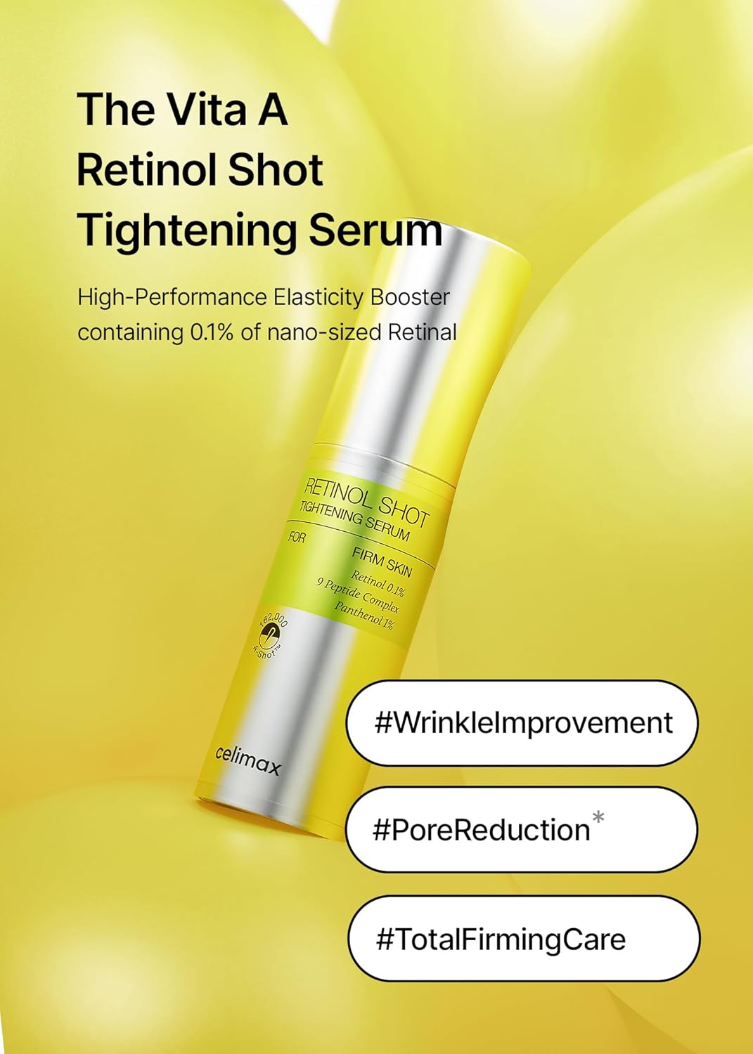 Celimax  Retinol Shot Tightening Serum For Firm Skin