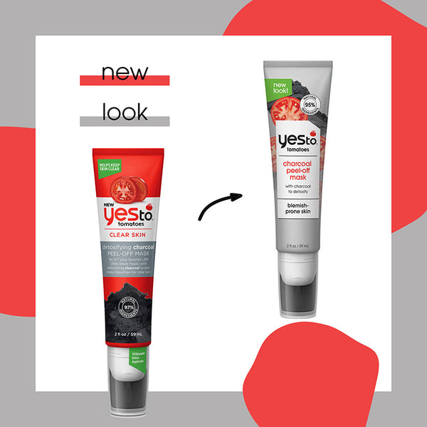 Yes To Tomatoes Detoxifying Charcoal Peel Off Mask 59ml