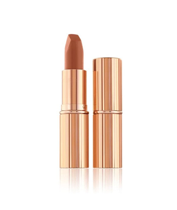 Charlotte Tilbury  Matte Revolution Nude Peach Lipstick Catwalking