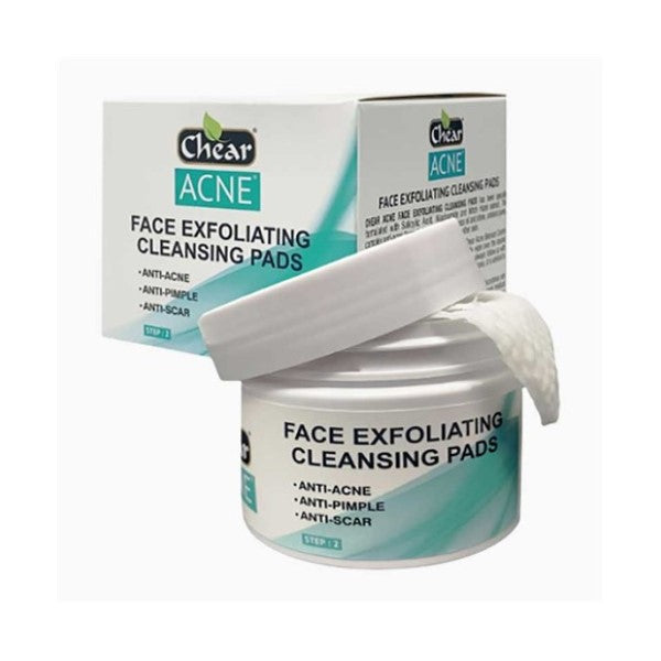 Chear  Acne Face Exfoliating Cleansing Pads