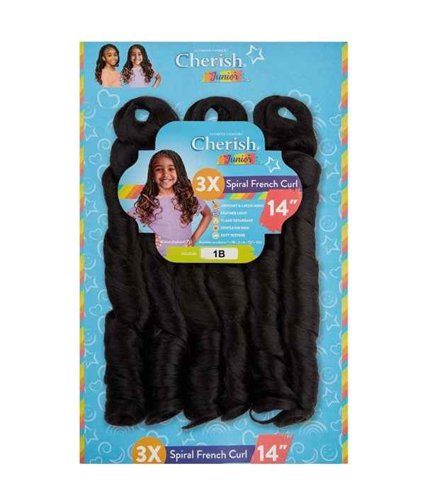 Cherish  Junior X3 Spiral French Curl