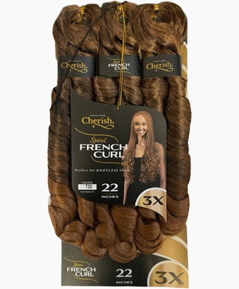 Cherish  Spiral French Curl Braid Pre Stretched 3X
