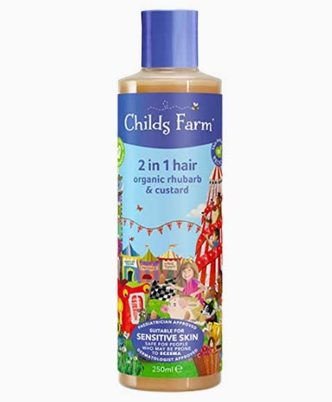 Childs Farm  2In1 Hair Organic Rhubarb And Custard