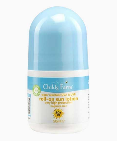 Childs Farm  Roll On Sun Lotion 50 Plus SPF