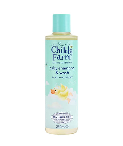 Childs Farm Baby Shampoo And Wash Baby Soft Scent 250ml