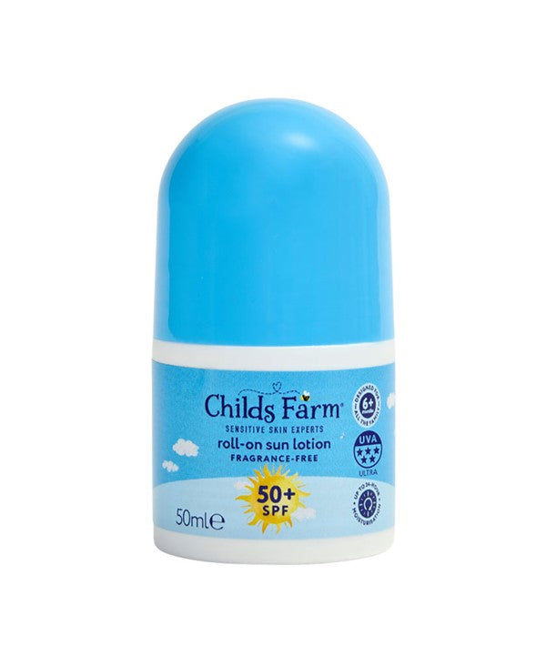 Childs Farm  Fragrance Free Roll On Sun Lotion 50 SPF