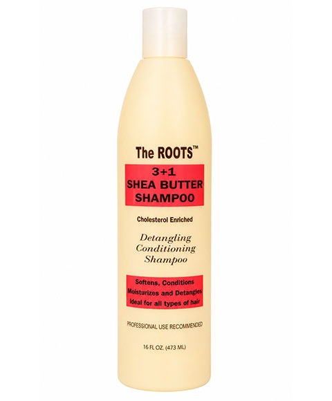 The Roots Naturelle Cholesterol Enriched 3 Plus 1 Shea Butter Shampoo