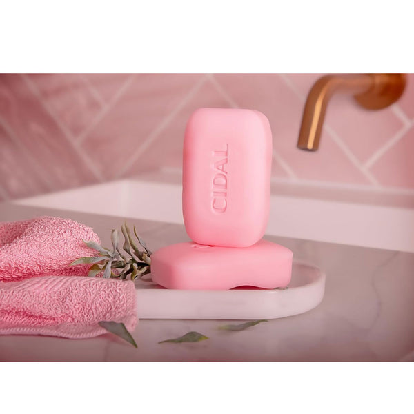 Three Pears Cidal Pink Grapefruit Scent Antibacterial Cleansing Bar
