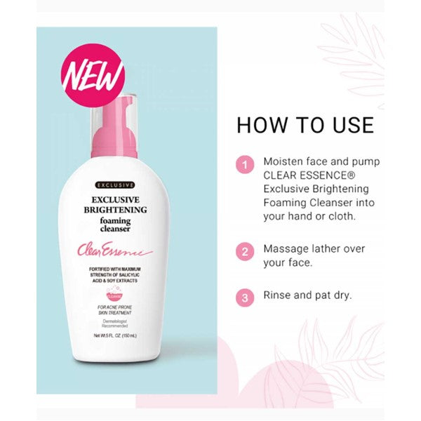 Clear Essence Exclusive Brightening Foaming Cleanser
