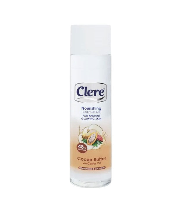 Clere  Nourishing Cocoa Butter Body Gel Oil