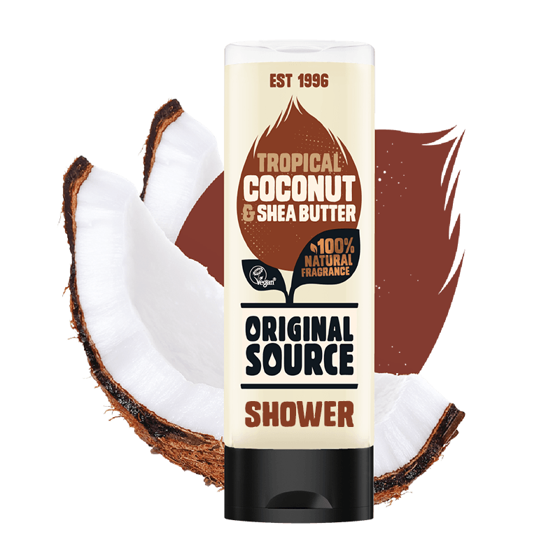 Original Source Tropical Coconut And Shea Butter Shower Gel 250ml, 500ml / 750ml