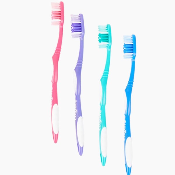 Colgate  Premier Clean Toothbrushes 4 Pack Medium
