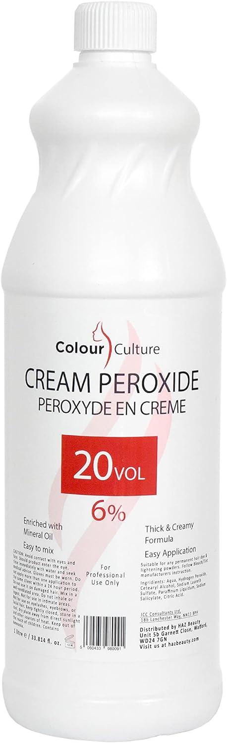 Colour Culture Crème Peroxide 250ml / 1000ml - Afro Hair Boutique