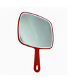 Comby Deluxe Jumbo Hand Mirror Red