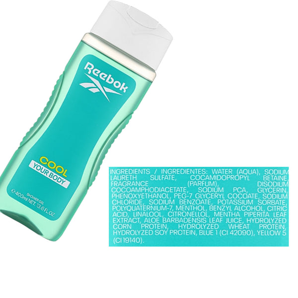 Reebok  Cool Your Body Shower Gel