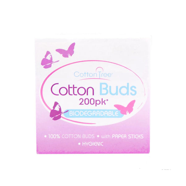 Cotton Tree Cotton Buds 200pk - Afro Hair Boutique