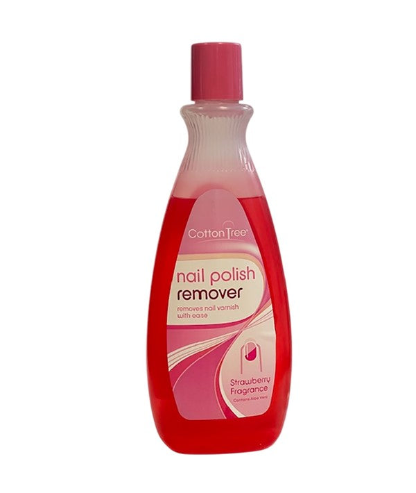 Cotton tree  Nail Polish Remover With Strawberry Fragrance