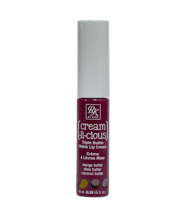RK By Kiss  Cream Li Cious Triple Butter Matte Lip Cream RSMC21 Akemi