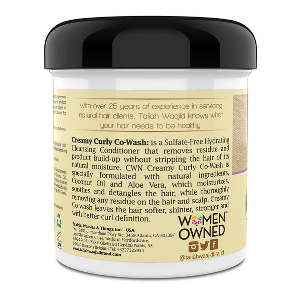 Taliah Waajid Curls Waves And Naturals Creamy Curly Co Wash 454g