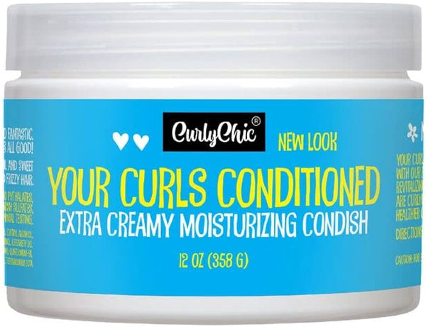 Curly Chic Your Curls Conditioned Extra Creamy Moisturizing Condish 358g