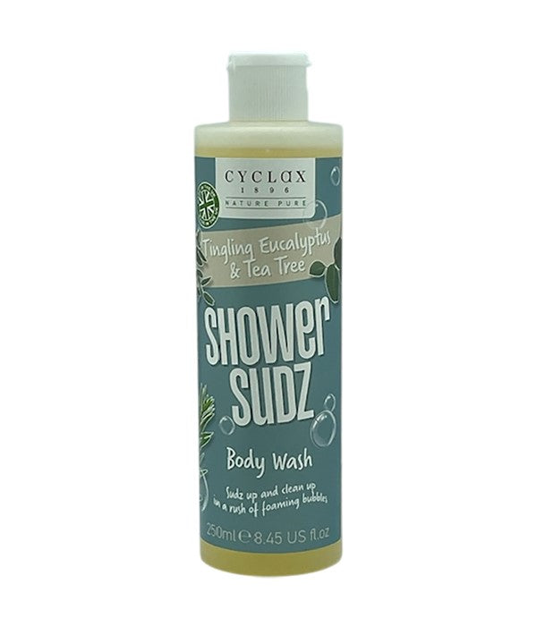 Three Pears Cyclax Tingling Eucalyptus And Tea Tree Shower Sudz Body Wash