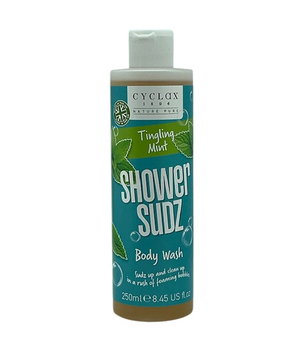 Three Pears Cyclax Tingling Mint Shower Sudz Body Wash