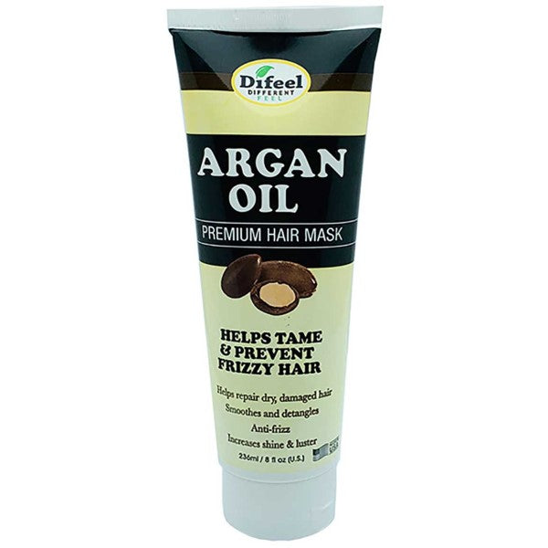 Difeel Tame And Prevent Frizzy Hair Argan Oil Premium Hair Mask