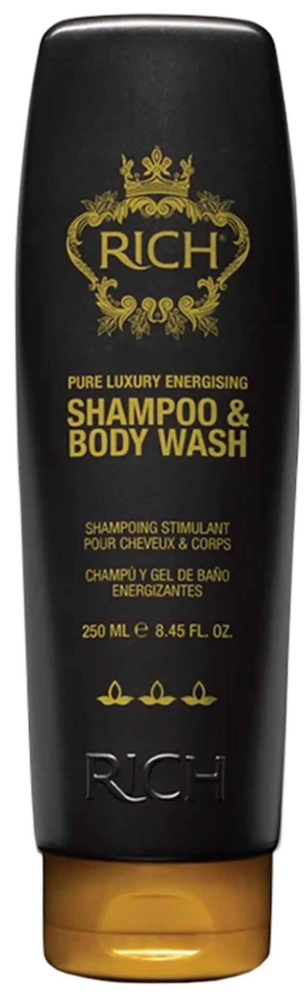 Rich Pure Luxury Energising Shampoo And Body Wash 250ml