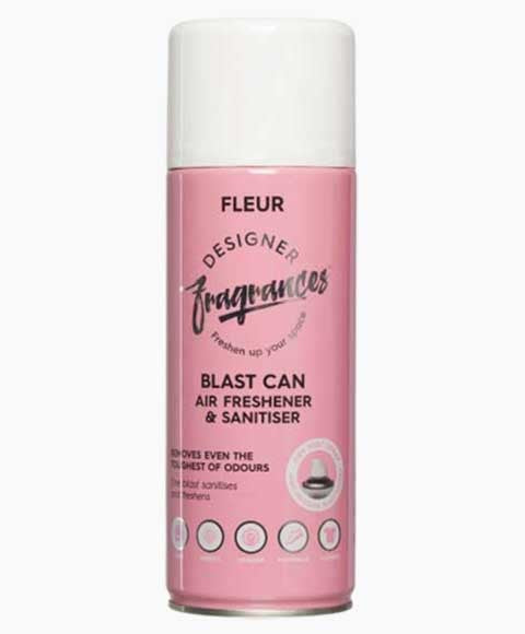 Designer Fragrances Blast Can Air Freshener And Sanitiser Fleur