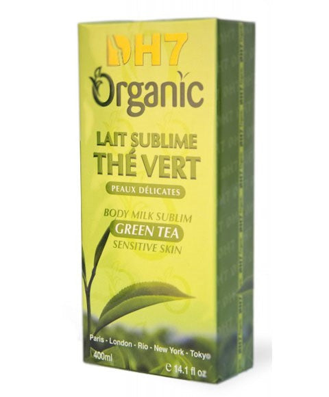 DH7  Organic Body Milk Sublim With Green Tea For Sensitive Skin