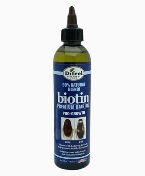Difeel 99 Percent Natural Blend Biotin Pro Growth Premium Hair Oil 