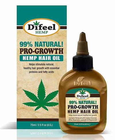 Difeel Pro Growth Hemp Hair Oil 75ml