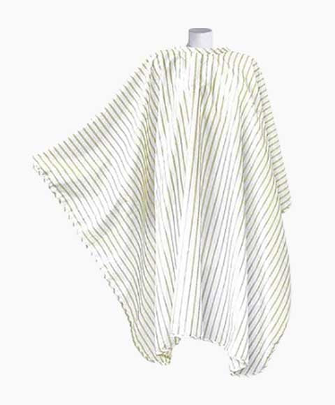 DMI Professional Products DMI Vintage Barber Cape Gold On White