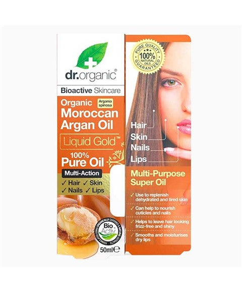 Dr Organic Bioactive Skincare Organic Moroccan Argan Multi Purpose Pure Oil