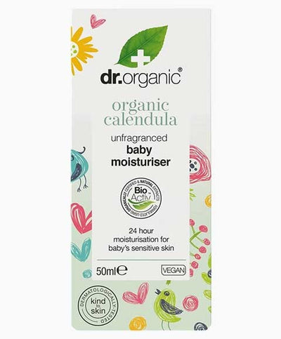 Dr Organic Organic Calendula Unfragranced Baby Moisturiser 50ml