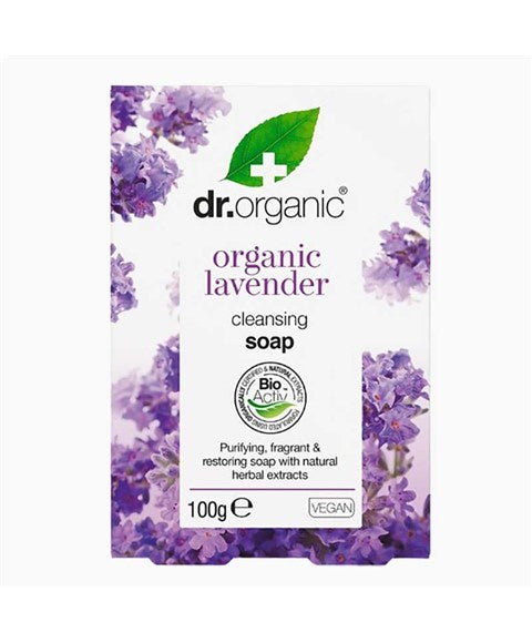Dr Organic Organic Lavender Cleansing Soap