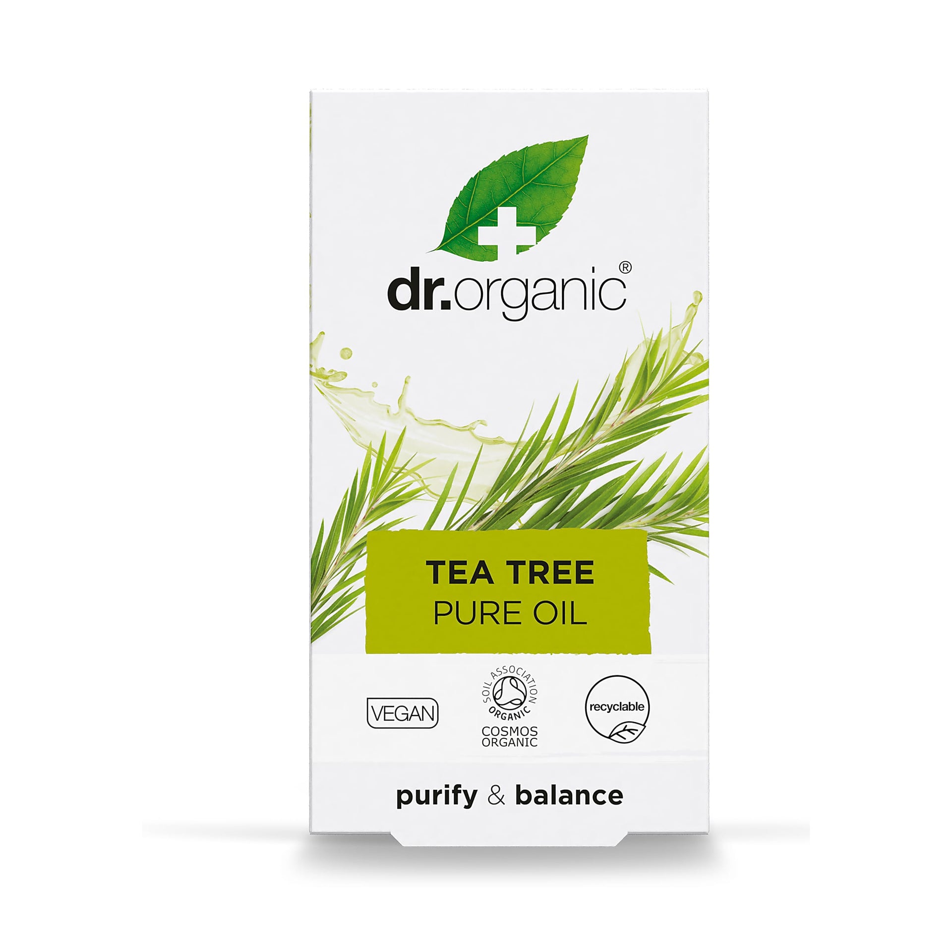 Dr Organic Bioactive Skincare Organic Tea Tree Pure Oil 10ml