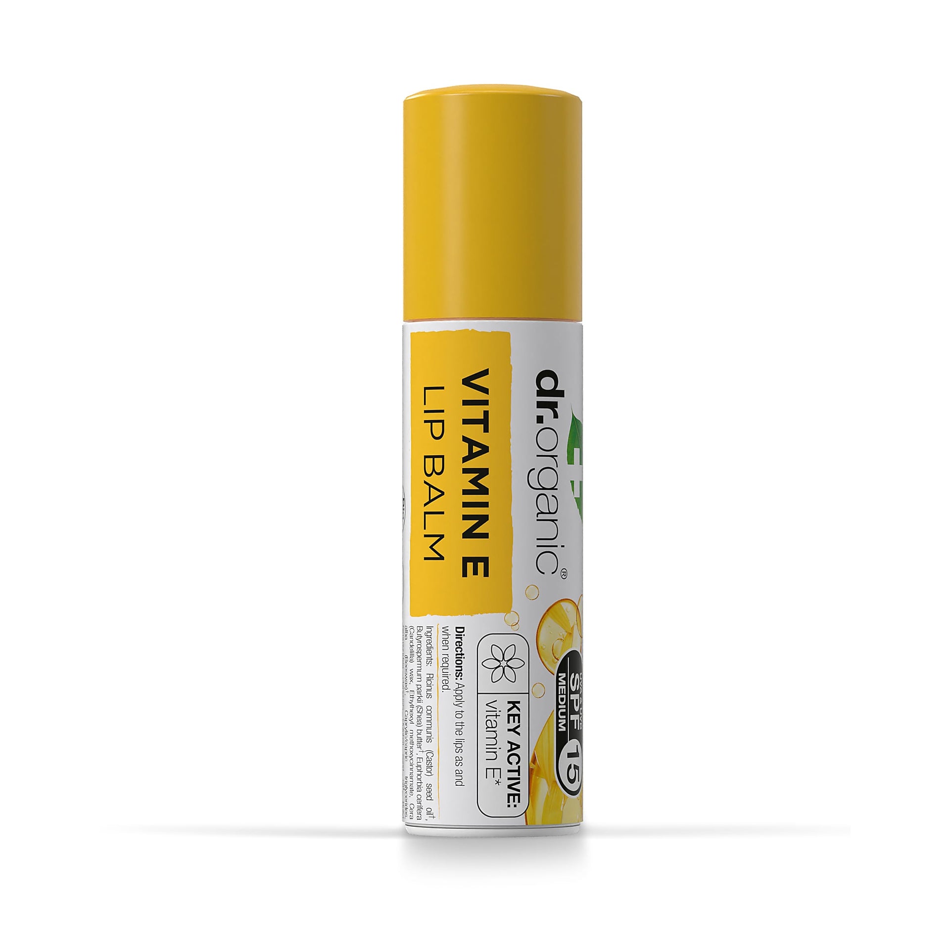 Dr Organic Vitamin E Hydrate And Protect Lip Balm SPF15 5.7ml
