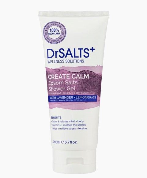 Dr Salts  Create Calm Epsom Salts Shower Gel