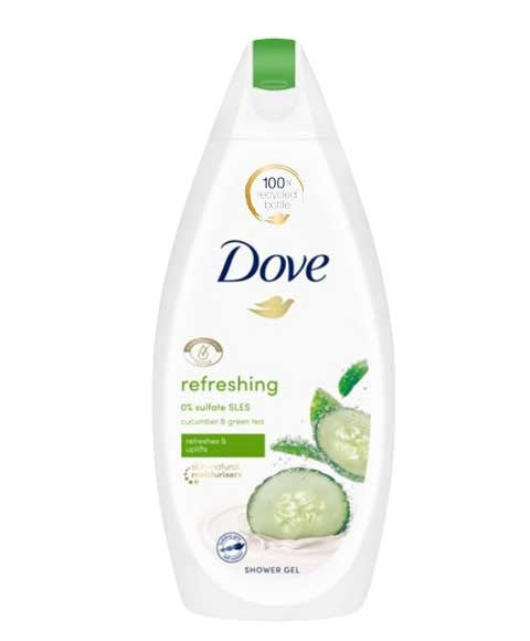 Dove Go Fresh Cucumber And Green Tea Scent Shower Gel
