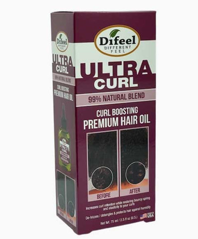 Difeel Ultra Curl Boosting Premium Hair Oil 75ml / 240ml