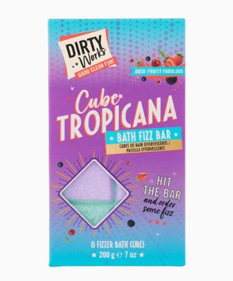 Dirty Works  Cube Tropicana Bath Fizz Bar