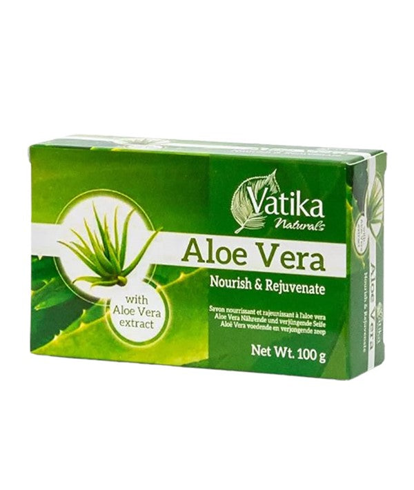 Dabur Vatika Naturals Nourish And Rejuvenate Aloe Vera Soap