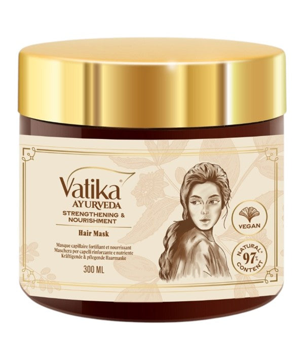 Dabur  Vatika Ayurveda Strengthening And Nourishment Hair Mask