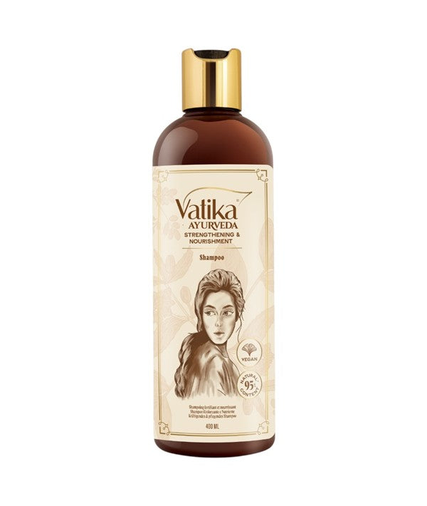 Dabur  Vatika Ayurveda Strengthening And Nourishment Shampoo
