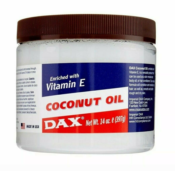 Dax Coconut Oil Enriched With Vitamin E - Deep Moisturizer for Skin & Hair - Afro Hair Boutique