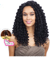 Shake N Go Freetress Equal Lace Front Deep Invisible Part Syn Plush Curl Wig