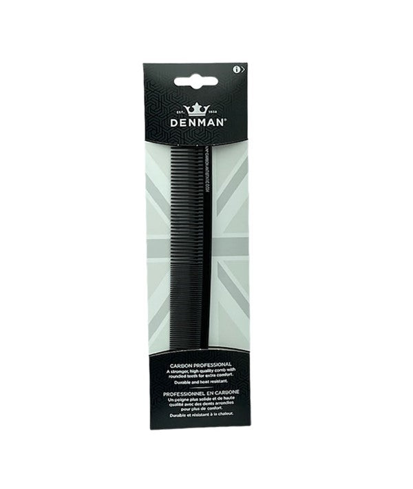 Denman  Carbon Comb DC04 Large Cutting Comb